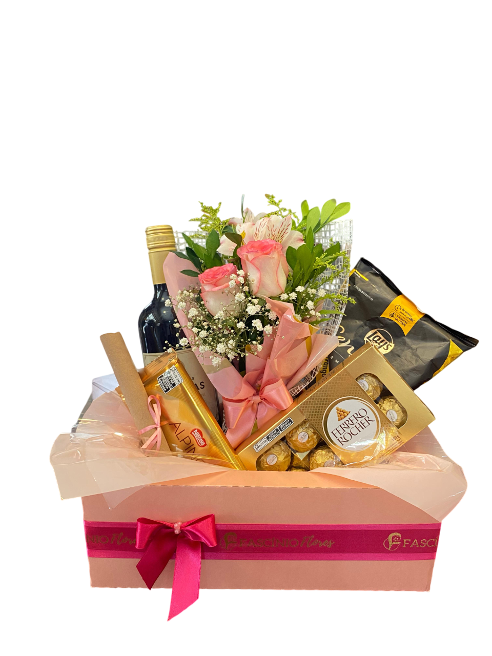 CAIXA ELEG�NCIA - ROSA