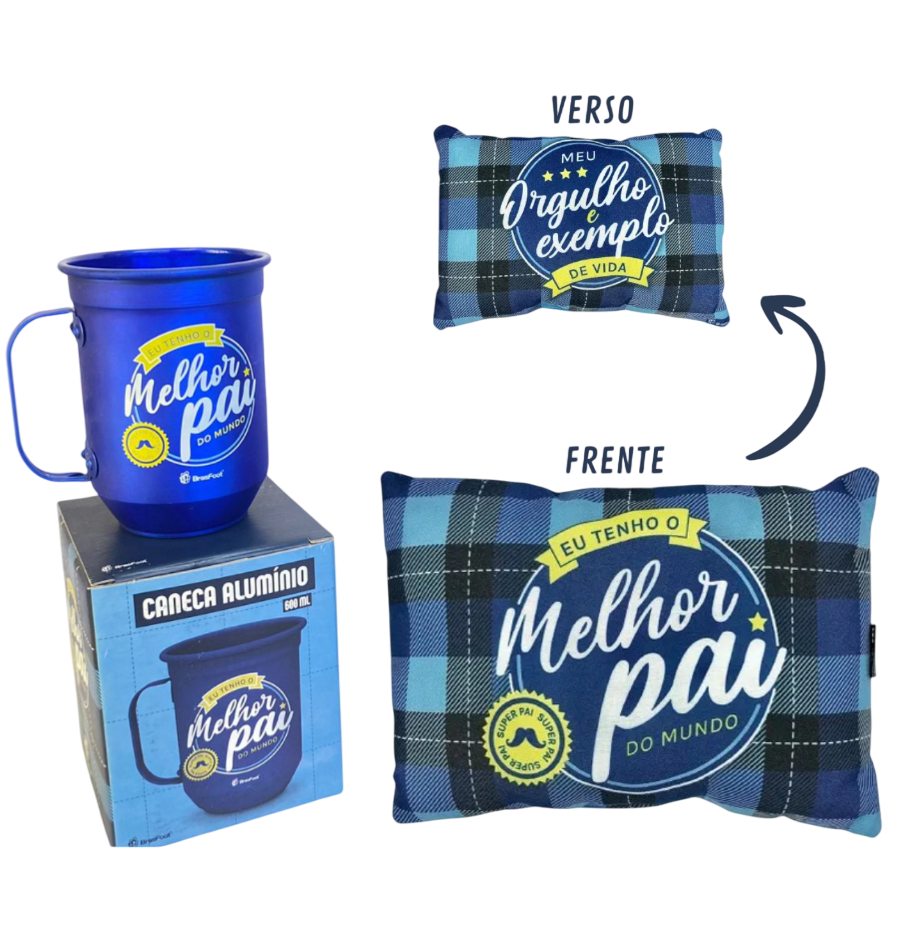 COMBO EU TENHO MELHOR PAI DO MUNDO