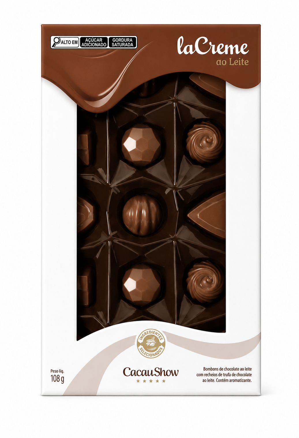 MINI LA CREME CACAU SHOW 108g