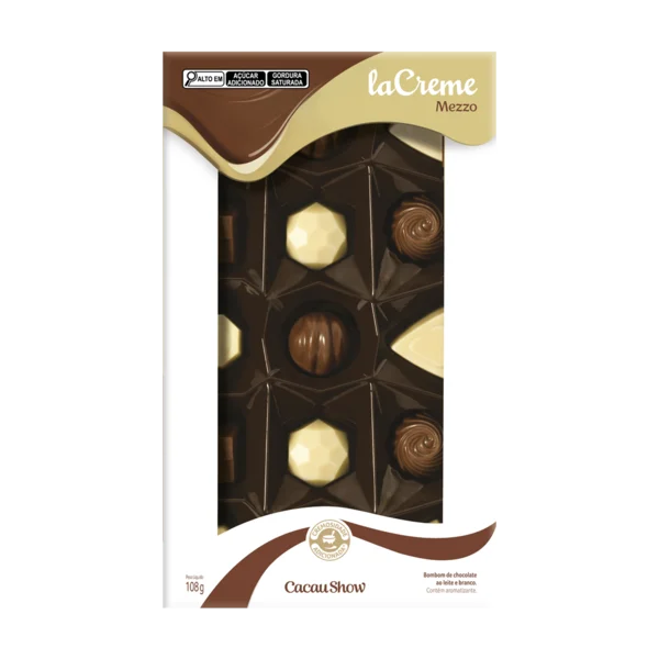 MINI LA CREME CACAU SHOW - MEZZO 108g
