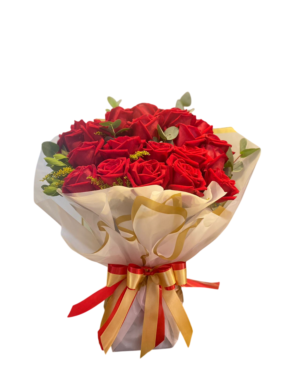 RAMALHETE 20 ROSAS VERMELHAS