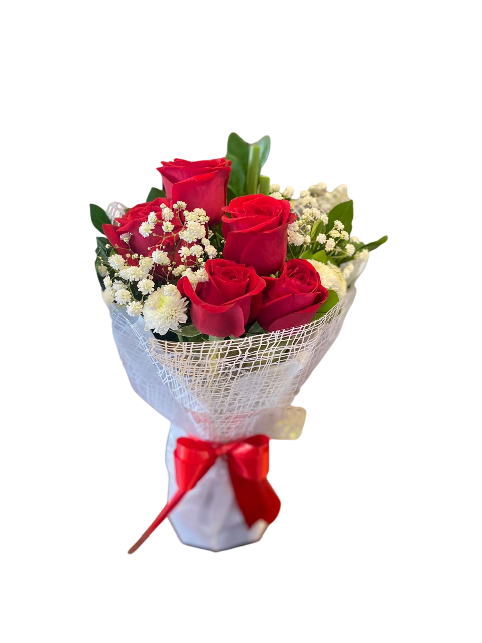 PETECA 05 ROSAS VERMELHAS