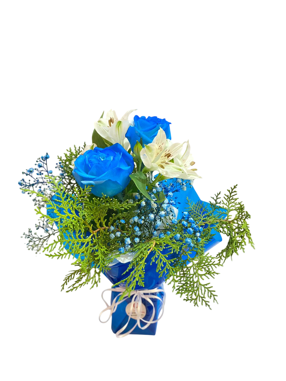 PETECA 02 ROSAS AZUIS